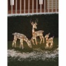 Set of 3 Lighted Deer, , large