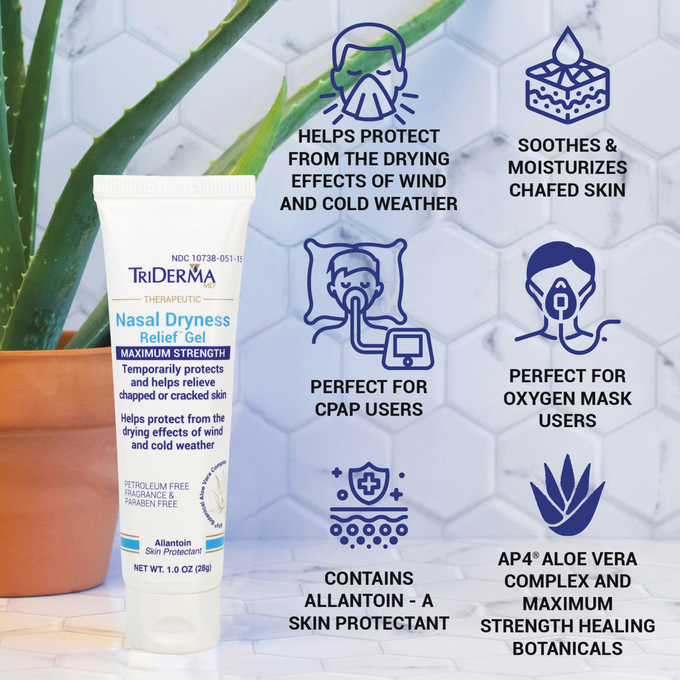 Triderma Nasal Dryness Relief Gel, , large