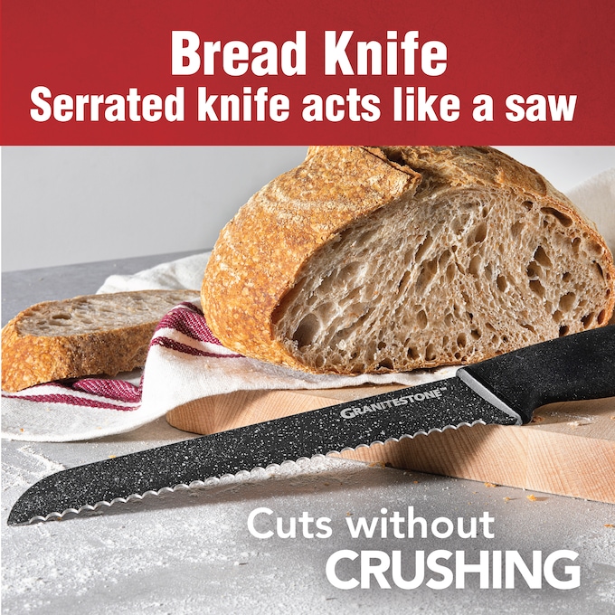 Granitestone Nutriblade 6-Piece Knife Set, , large