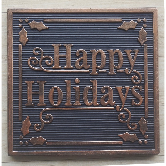 Hide-A-Key Doormat with Interchangeable Inserts, , large