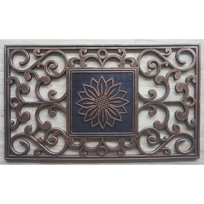 Hide-A-Key Doormat with Interchangeable Inserts, , large