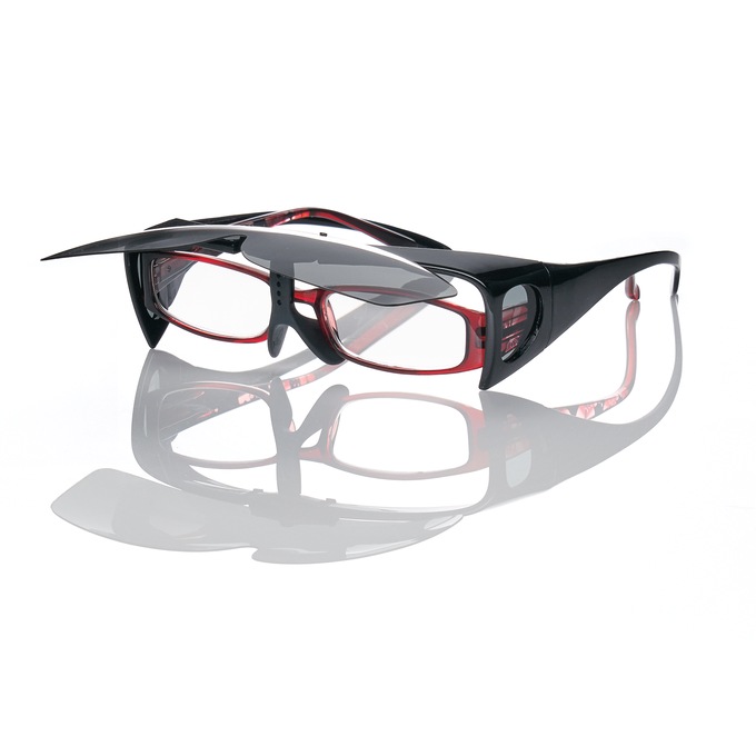 Fit-Over Sunglasses, Black, large