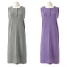 2-Pack Henley Sleeveless Nightshirt, , large