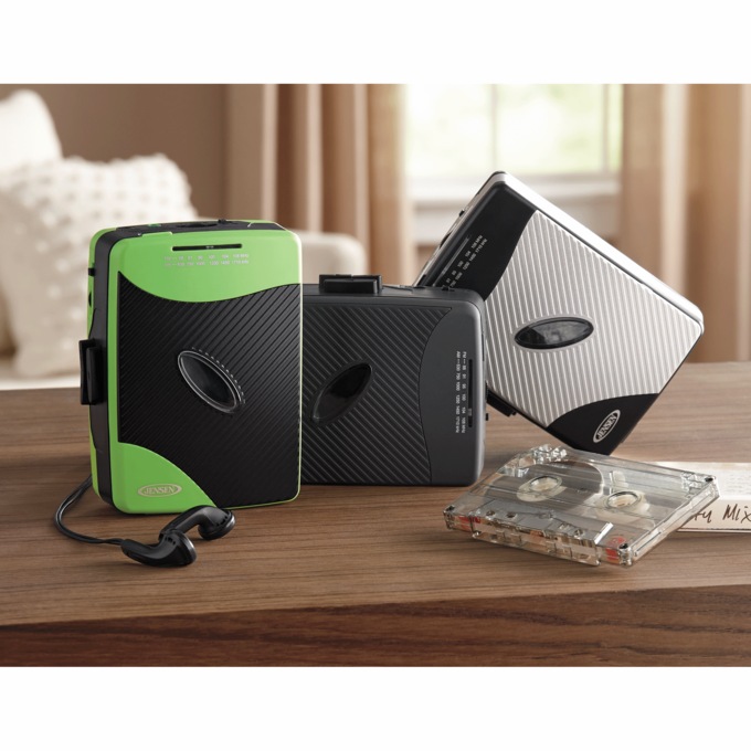 Jensen Audio Stereo Cassette Player with AM/FM Radio, , large