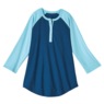 Women's Cotton Henley Baseball Top, , large
