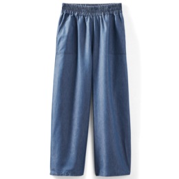 Chambray Relaxed Pant, , large