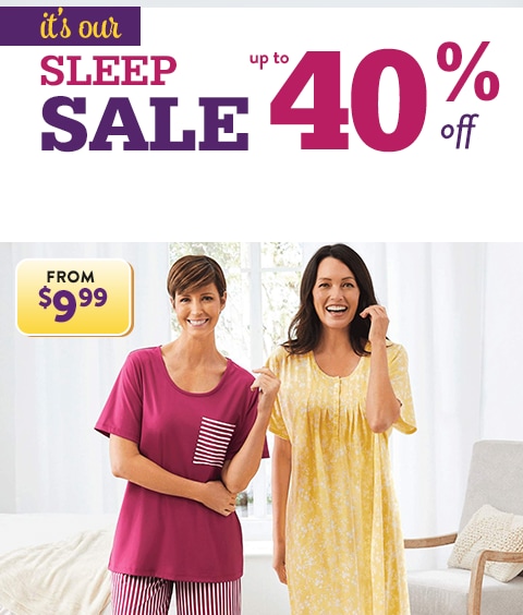 Save up to 40% off on all intimates